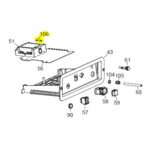 Veloci Heater Control Box Fuse for Blaze 100