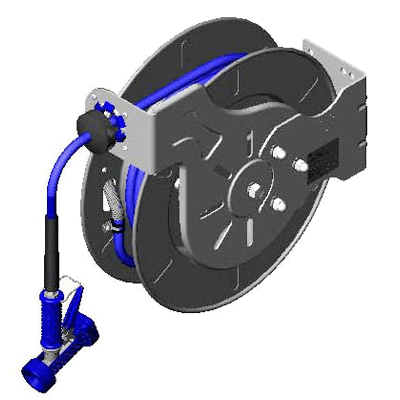T&S Brass B-7142-02 Hose Reel System Open