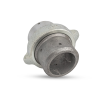 1-1/4" Aluminum Coupling Set with Steel Wing Nut