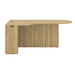 PL133L 71" BULLET DESK W/CORNER EXTENSION- LEFT Aspen