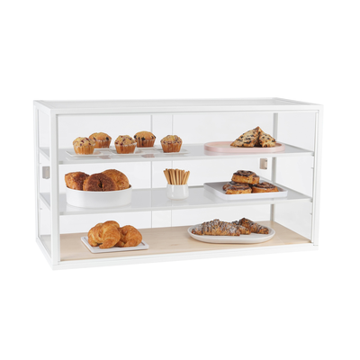 Cal-Mil 3695-15 42"W x 17"D x 23"H Blonde Display Case
