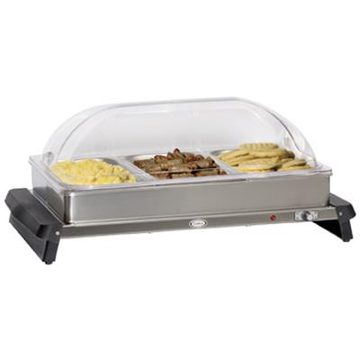 Cadco WTBS-3RT Triple Buffet Server
