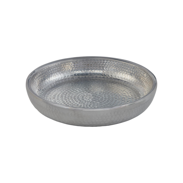 Hammered Aluminum Seafood Trays
