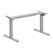 PLTEAB4872E3S2MWF24 DELUXE Height Adjustable Table Base - Silver