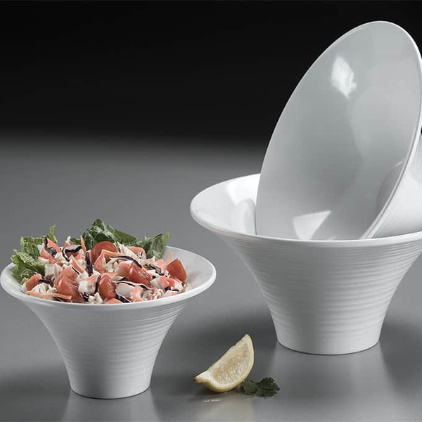 Flared Round Melamine Bowls