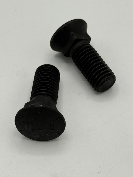 5/8" - 11 X 1 3/4" #3 DOME HEAD PLOW BOLT SAE J429 GR 8 PLAIN PER PRINT