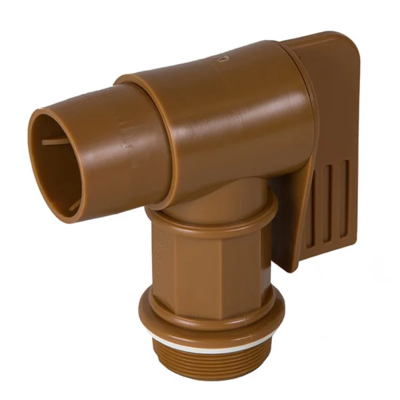 Drum Faucet - Manual Closing - 3/4" NPT - Polyethylene