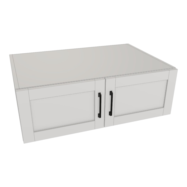 Providence Pure White Box Wall Kit - 36"X 12"X 23.75"