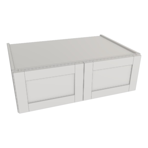 Metropolitan White Wall - 36 W X 12 H X 24 D