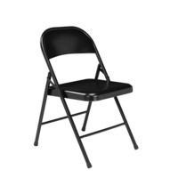 NPS 910 Basics by NPS® 900 Series All-Steel Folding Chair, Pack of 4