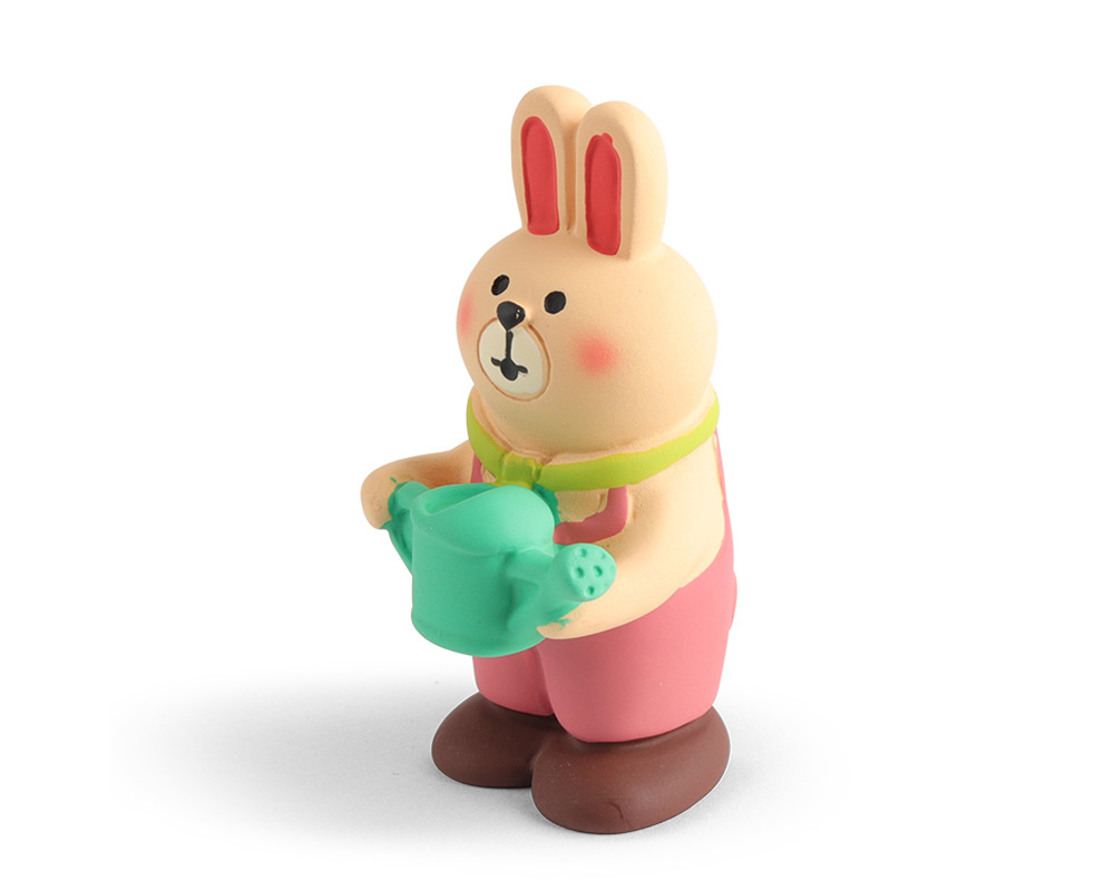 Figurine Rabbit Gardener