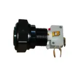Button Round 12V Green   FD