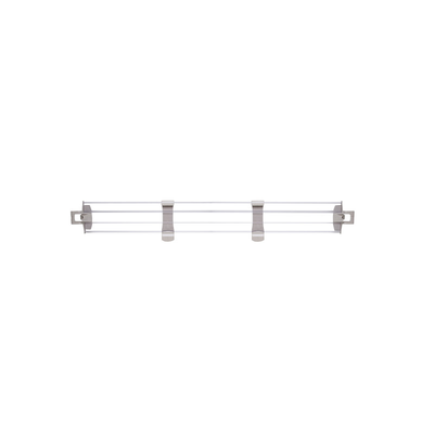 Metro MXL36-4P Metromax I-4" Clear Plastic Back Ledge