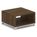 PL9997 COMPOSE END TABLE CUBE- MODERN WALNUT