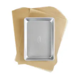 1117RC-UNPP Bare Seamless Rectangle Cake Pan with Parchment