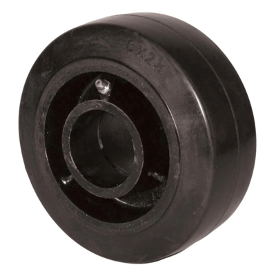 Mold-on Rubber Wheel - 6"