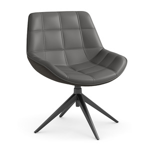 8201 KONFURB NEO LOUNGE CHAIR - Charcoal