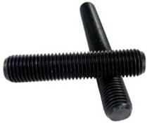 1 1/8" - 7 X 36" FULLY THREADED STRAIGHT ROD SAE J429 GR 8 PLAIN