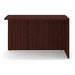 PL145 24x47 RETURN SHELL- MAHOGANY
