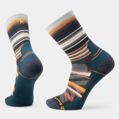 SMARTWOOL 2160 - Hike Panorama Crew Socks - Charcoal