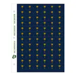 Shoulder Pad ID Adhesive Sticker Sheets