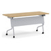 PBF48 48" BUDGET FLIP TOP TABLE BASE- SILVER