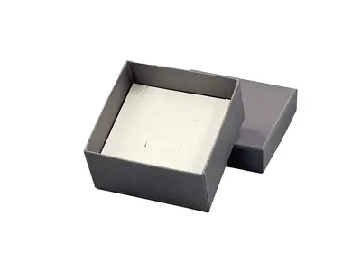 GREY EARRING/PENDANT/RING BOX