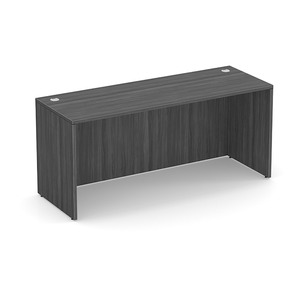 PL111 24"D x 66"W CREDENZA SHELL- Coastal Gray