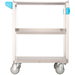 Carlisle UC3031524 15.5" x 24" 3-Shelf Stainless Steel Utility C