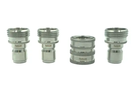 HydroJet Garden Hose SS QC Kit