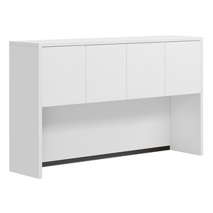 CLAHU3003- Hutch with 4 Laminate Doors- White
