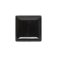 Thunder Group 29004BK 4 1/2" x 4 1/2" x 1/2" Square Plate