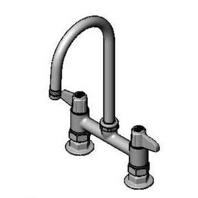 T&S Brass 5F-6DLS05A Equip Faucet 6"