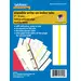 3" Erasable Write-On Index Tabs