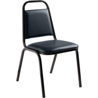 NPS 9104-B Basics by NPS® 9100 Series Vinyl Upholstered Stack Chair
