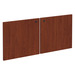 PL44LDLOCK - PAIR LAMINATE HUTCH DOORS W/LOCK - Cherry
