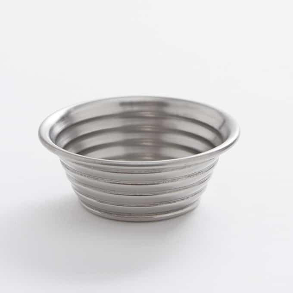 Ribbed Stainless Steel Sauce Cups