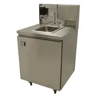 Advance Tabco TA-MSC-1 Rear Riser Panel for 26" Wide Mobile Sinks Includes Paper