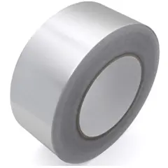 322  2.5" X 50 YARD 2 MIL ALUMINUM FOIL TAPE, TENSILE 15 LBS AND HEAVIER ADHESIVE, 16 RL/CS