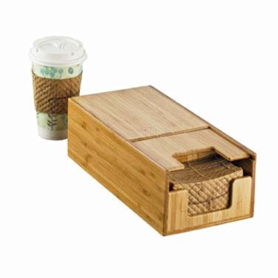 Cal-Mil 2050-60 5-3/4"W x 12"D x 3-3/4"H Coffee Sleeve Dispenser