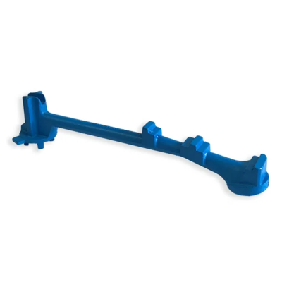 Plug Wrench - Universal - 15-1/2" Length - 3/4" and 2" Bungs - Ductile Iron
