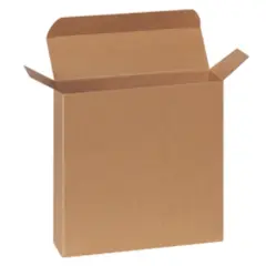 7-1/4 X 2 X 7-1/4 KRAFT REVERSE TUCK FOLDING CARTON  250/CS RTC57