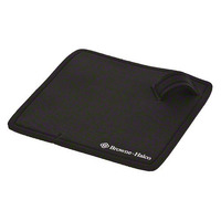 Browne 5437102 KitchenGrips® Hot Pads 7" x 7", SafeServer Finger Guard, Black
