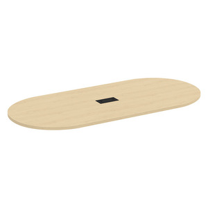 PL136T RACE TRACK SHAPE 95x44 TOP- MAPLE