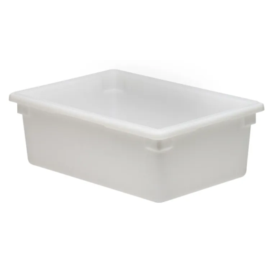 Cambro Poly 18"L x 26"W x 9"H Natural White Food Storage Boxes