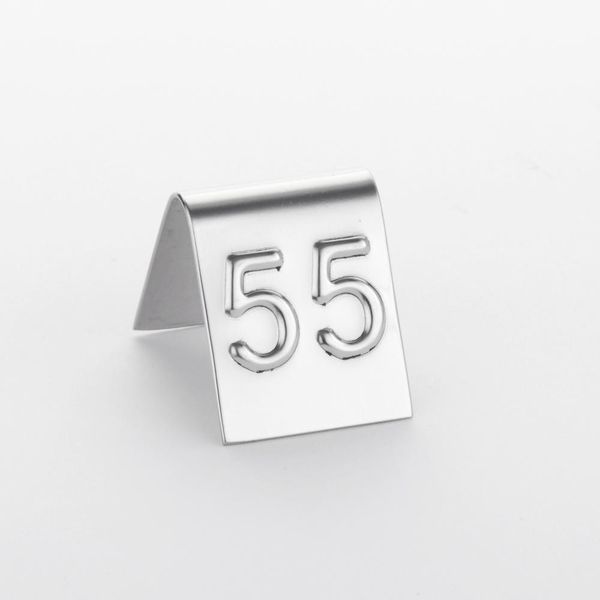 Mini Stainless Steel Number Tents