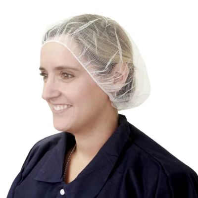 Hairnet - Honeycomb Mesh - Nylon - 21" - White