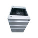 PPDBBF  Steel Pedestal Storage 20" deep BBF