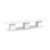 16' Classic Boat Shape Conference Table with Cube Base - White
