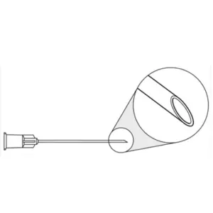 Retrobulbar Needle 25g x 1 1/2Atkinson Point 10/bx      